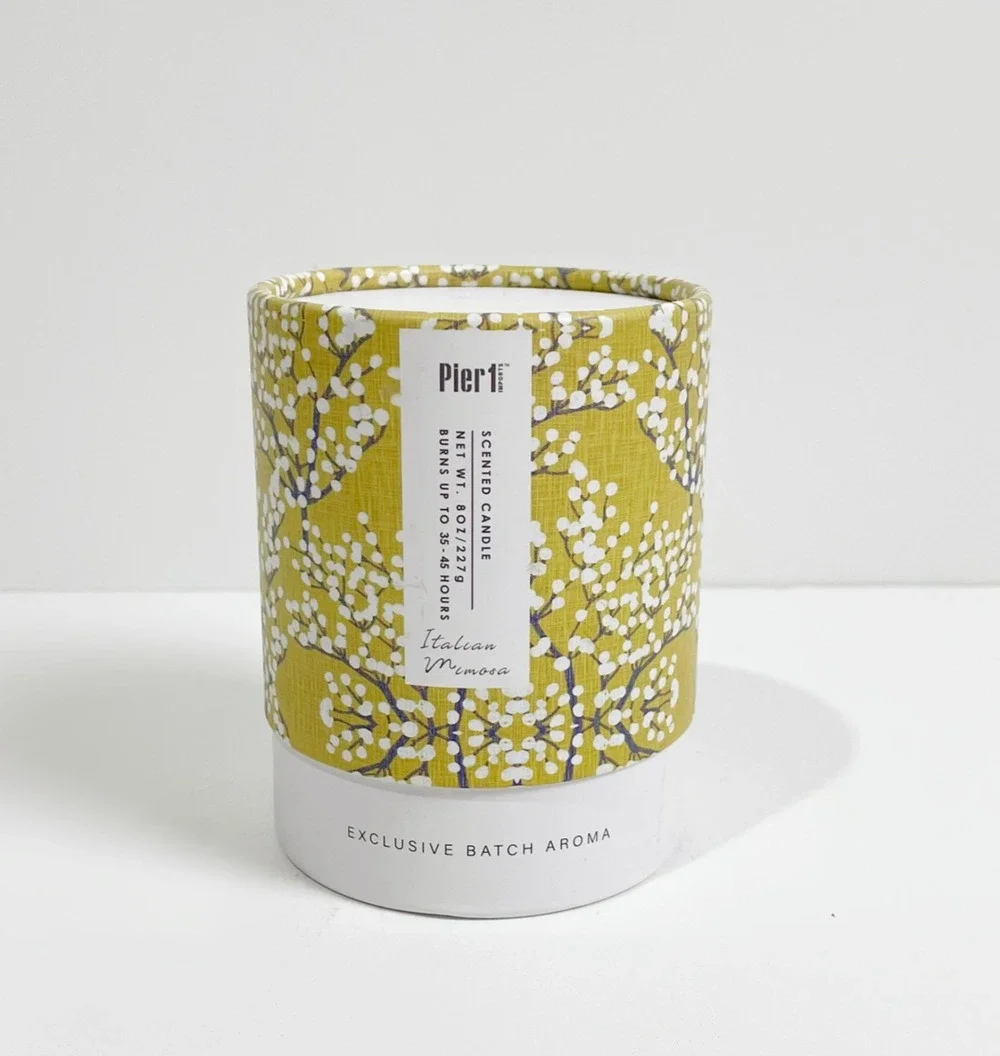Pier 1 Italian Mimosa 8 oz Scented Candle